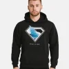 SUPERMAN 2025 Fortress of Solitude Hoodie Black