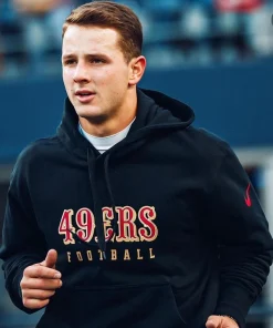 San francisco 49ers black hoodie