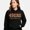 San Francisco 49ers Black Hoodie women