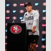 San francisco 49ers ota brock purdy fleece hoodie grey
