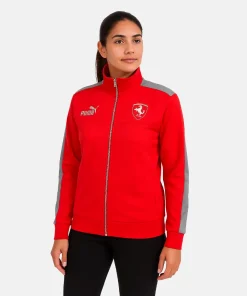 Scuderia Ferrari F1 2024 Team Coach Soft-Shell Jacket Red