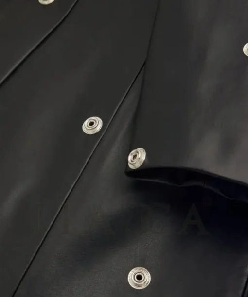 Selena Gomez Only Murders in the Building S05 studded coat
