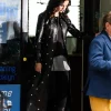 Selena Gomez Only Murders in the Building Season 5 studded coat