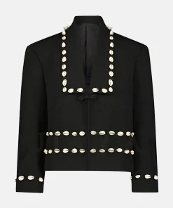 Shop King Promise TGMA cowries style event jacket