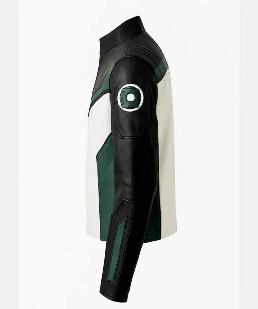 Superman 2025 Green Lantern Leather Jacket Costume