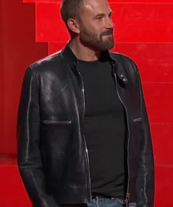 Tudum 2025 ben affleck leather jacket