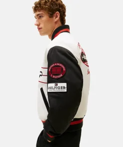 The APXGP Boxy Satin Varsity Jacket Tommy Hilfiger