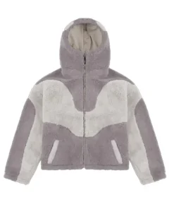 Trendt vision fleece shearling jacket