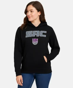 Unisex Sacramento Kings Stadium Essentials Black Terrace Pullover Hoodie