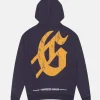 Unsiex Godspeed Chrome Liberty Zip Hoodie - Navy Blue