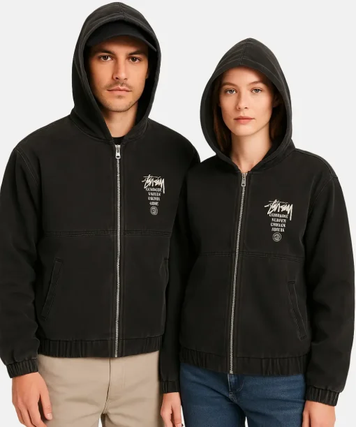Unsiex Stussy Work Jacket