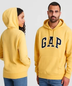 Unsiex Yellow Gap Hoodie