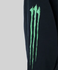 Vintage monster energy drink big logo hoodie
