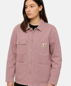 Women Carhart Walter Chore Coat Pink