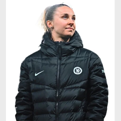 Womens chelsea f.c. puffer jacket