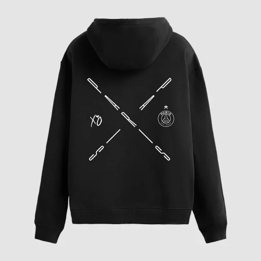XO Store PSG X XO Hoodie Black
