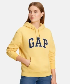Yellow Gap Hoodie Women