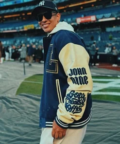 Daddy yankee saved social club varsity jacket