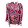 pashmina hoodie women pink