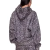 Guizio leopard hoodie