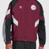 2025 Ajax Amsterdam Adidas Originals Zip-up Maroon Track Jacket