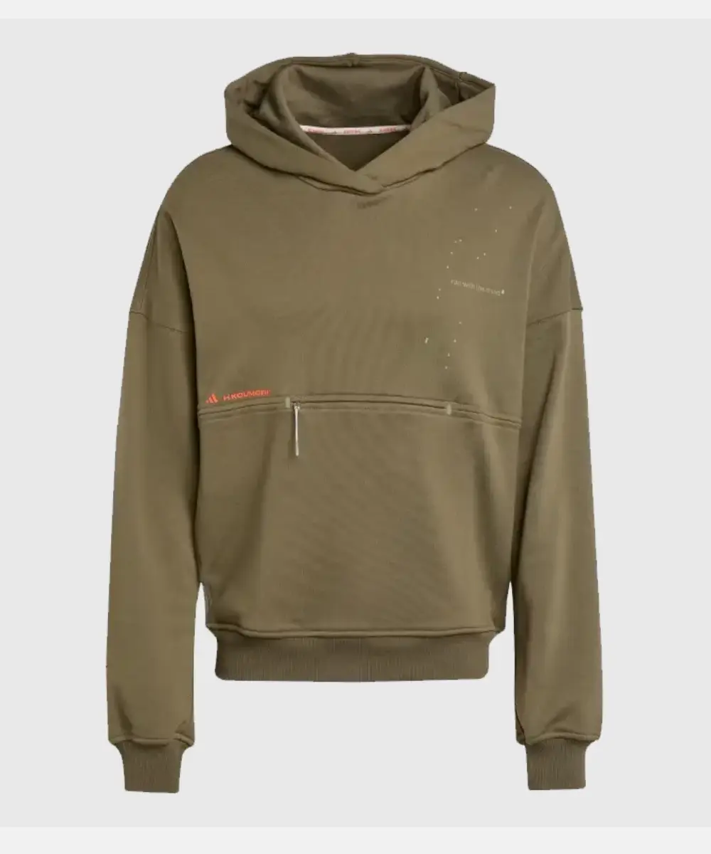 Adidas Adi365 Running Hoodie Hermanos Koumori - Khaki