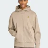 Adidas x fortnite beige zip up hoodie