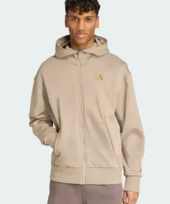 Adidas x fortnite beige zip up hoodie