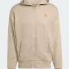 Adidas x fortnite zip hoodie beige