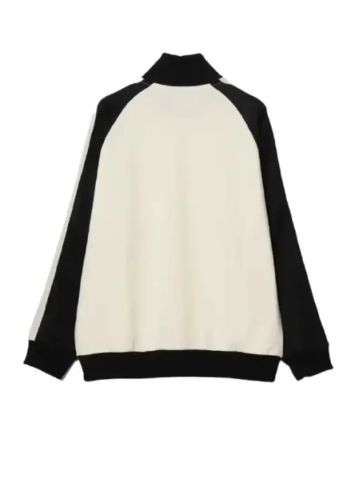 Beams x fred perry track jacket white