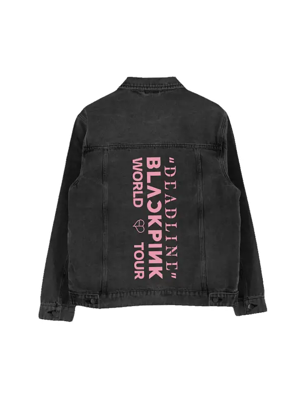 Blackpink denim grey jacket