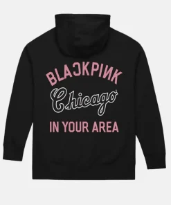 Blackpink Mitchell and Ness Chicago White Sox Black Hoodie