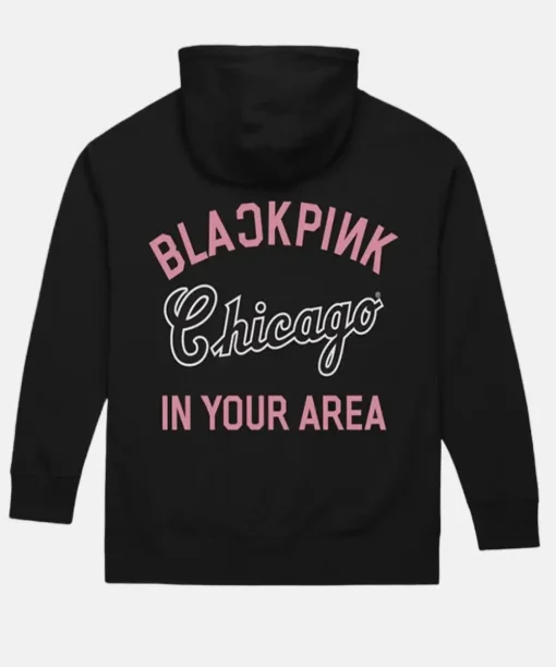 Blackpink Mitchell and Ness Chicago White Sox Black Hoodie