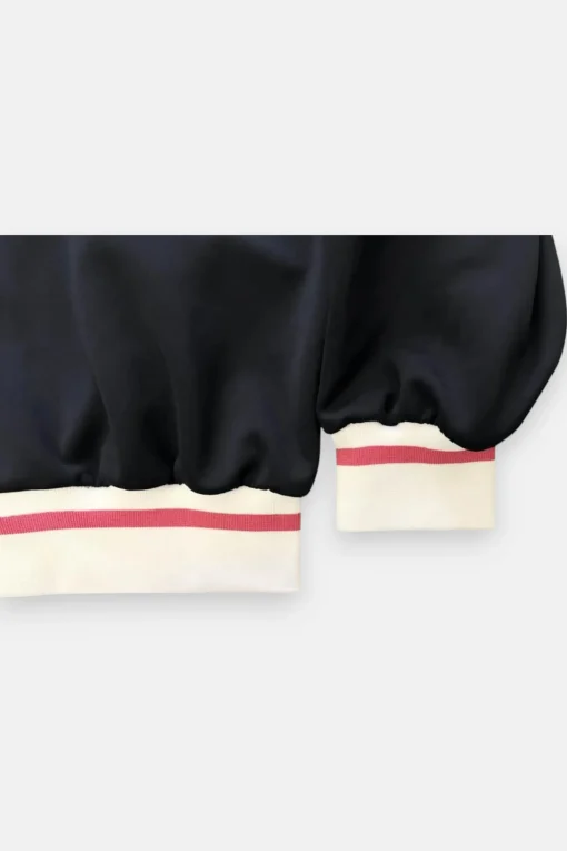 Cardcaptor Sakura's Uniform Cheerleader Jacket Hemline and Cuffs Rib Knitted