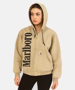 Carhartt Marlboro beige Jacket women