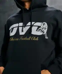 Chelsea black hoodie ovo
