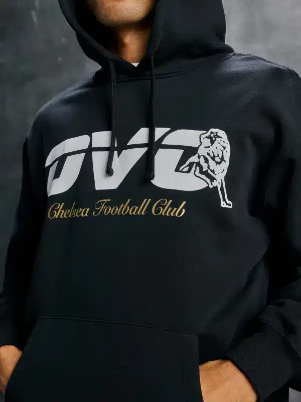 Chelsea black hoodie ovo
