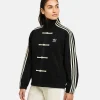Chinese New Year Adidas Suede Leather Bomber Black Jacket