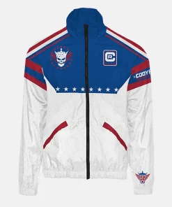 Cody Rhodes Stars and Stripes Windbreaker Jacket