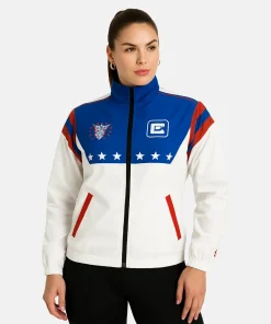 Cody Rhodes Stars and Stripes Windbreaker Jacket For Women