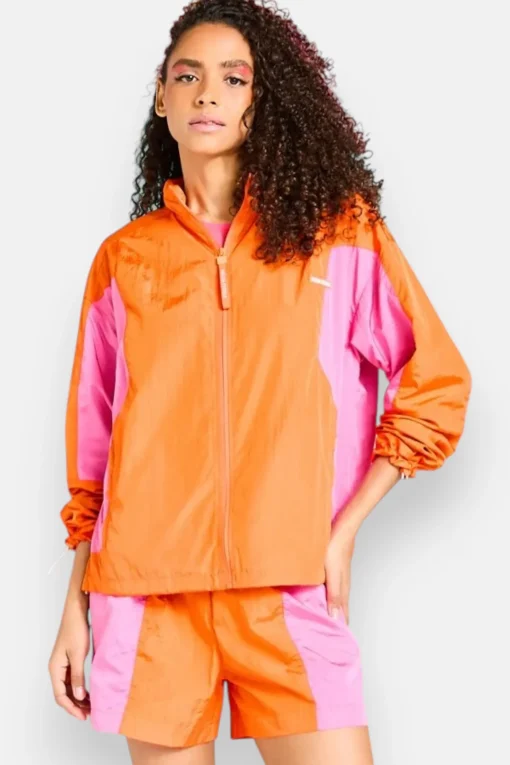 Dunnes Helen Steele Orang-Pink Tropical Tour Jacket