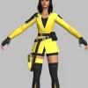Fortnite yellow leather jacket skin