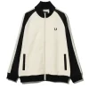 Fred perry x beams track jacket white