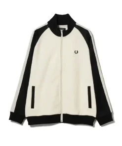 Fred perry x beams track jacket white