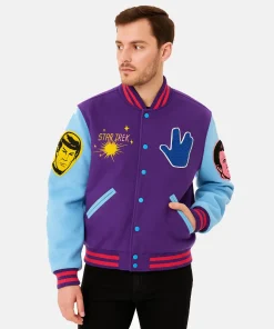 Kid Cudi Star Trek Light Year Varsity Jacket