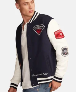 Lucky Brand Superman Varsity Jacket
