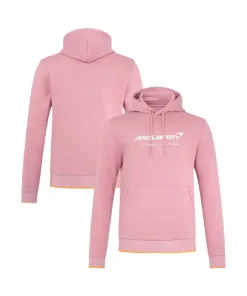 Mclaren essential logo hoodie pink