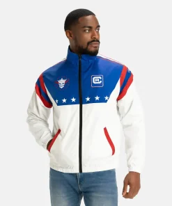 Mens Cody Rhodes Stars and Stripes Windbreaker Jacket