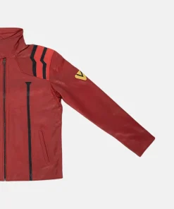 Misato Jacket Red Leather