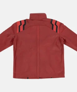 Misato Jacket red leather Neon Genesis Evangelion - Misato Jacket - Back